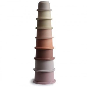 Mushie - Stapeltoren Pastel